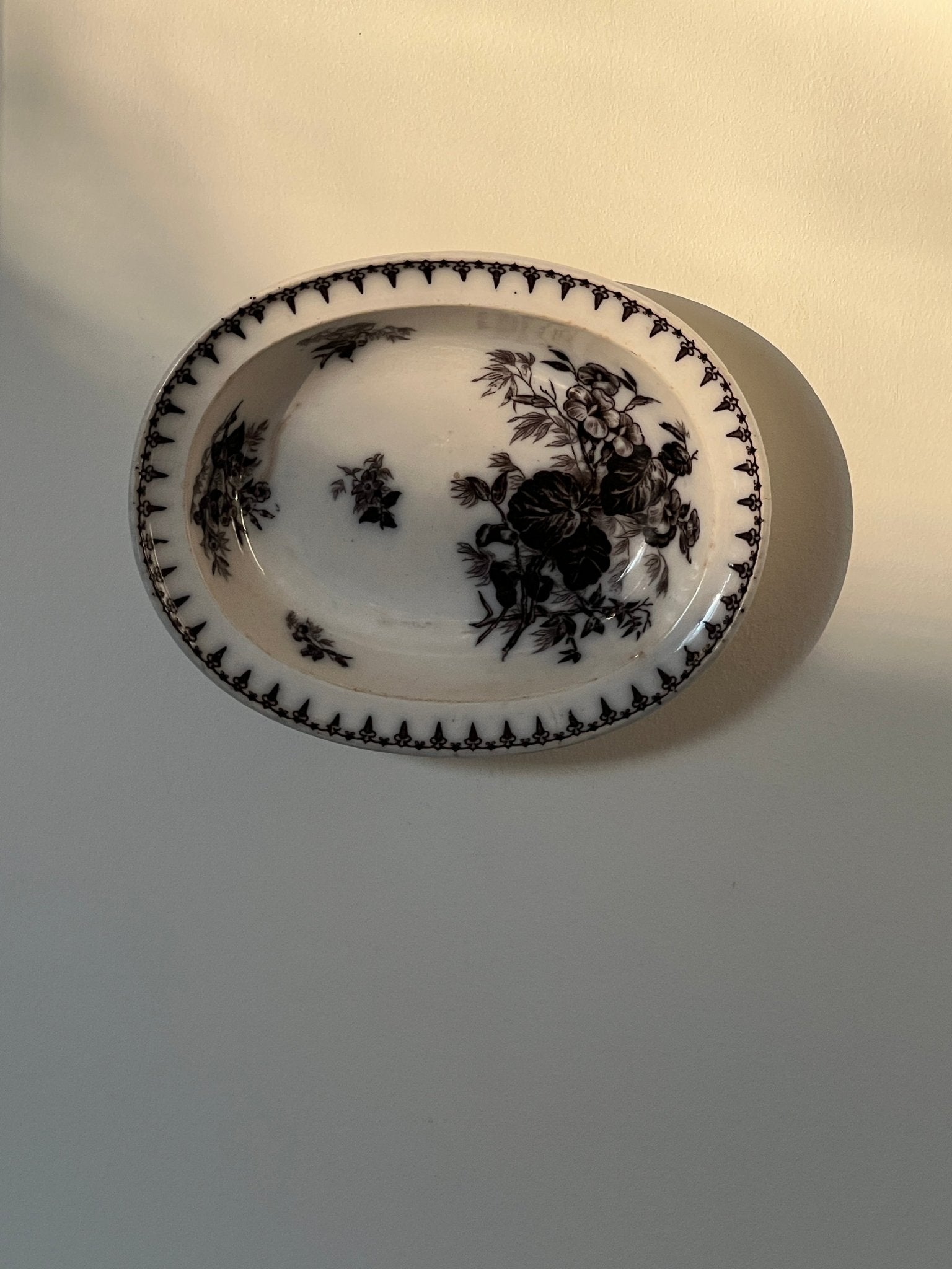 Sarreguemines wall bowl - NEROLI