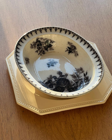 Sarreguemines wall bowl - NEROLI