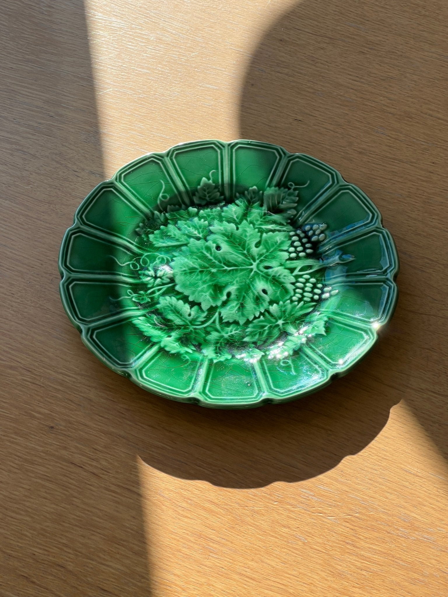 Sarreguemines wall plate - NEROLI