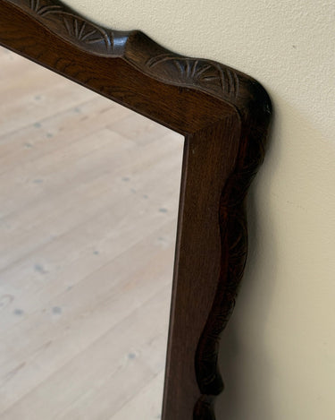 Scalloped mirror - NEROLI