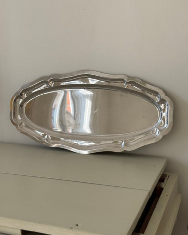 Scalloped platter - NEROLI