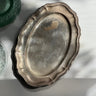 Scalloped platter - NEROLI