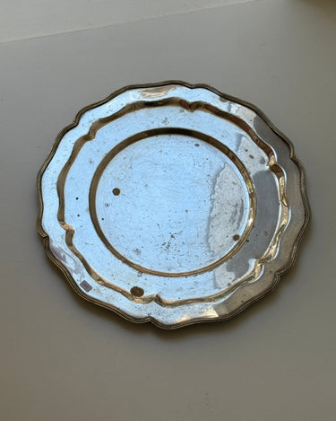 Scalloped platter - NEROLI