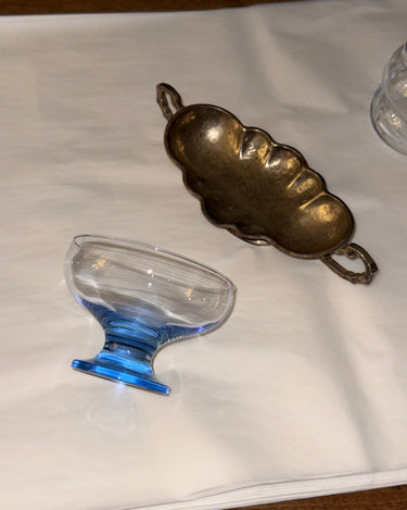 Scalloped serving dish - NEROLI