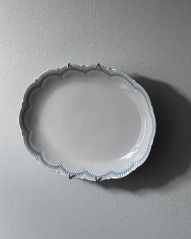 Scalloped wall platter - NEROLI