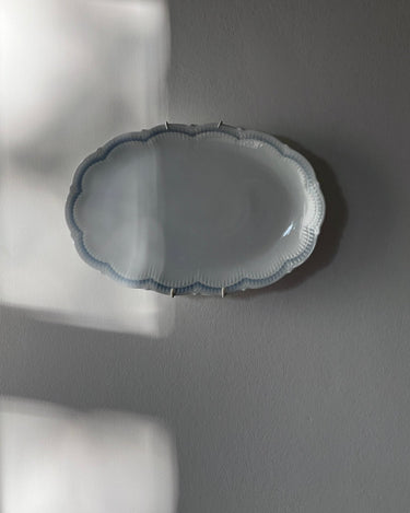 Scalloped wall platter - NEROLI