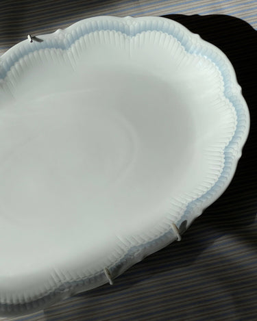 Scalloped wall platter - NEROLI
