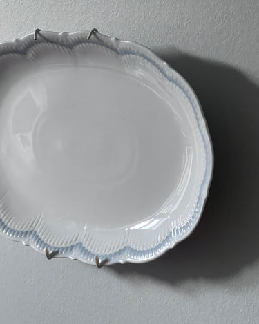 Scalloped wall platter - NEROLI
