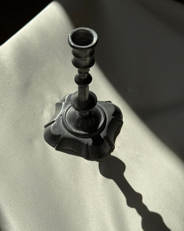 Sculptural candlestick - NEROLI