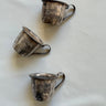 Set of 3 silver plated cups - NEROLI