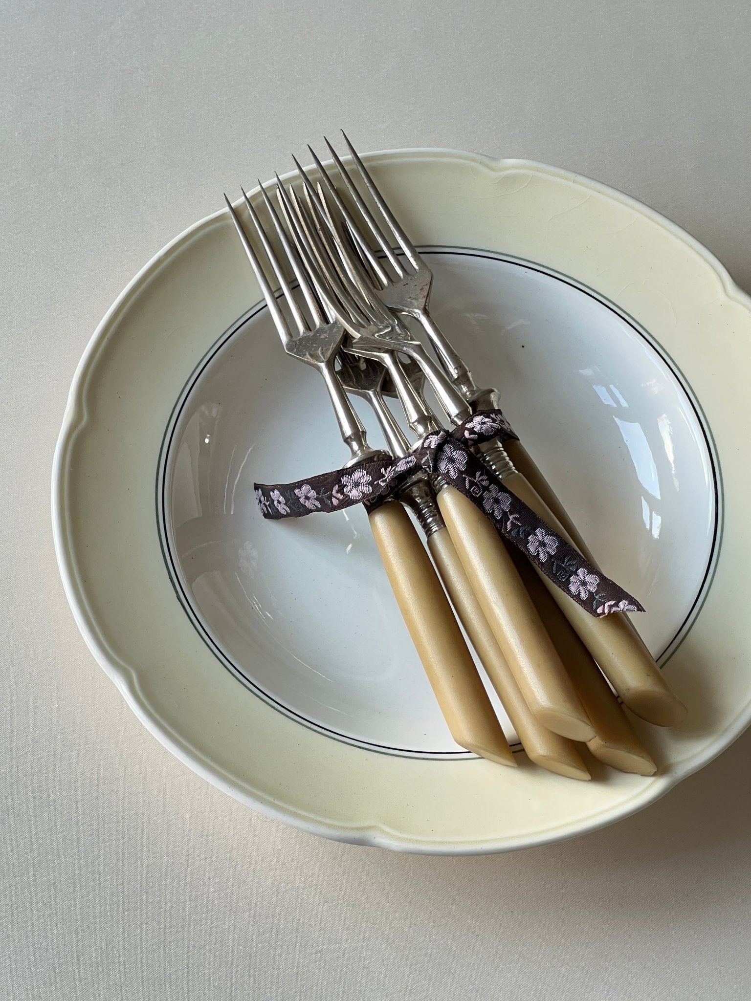 Set of 6 forks - NEROLI