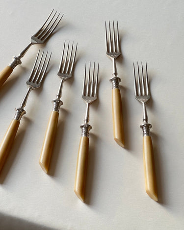 Set of 6 forks - NEROLI