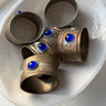 Set of 6 napkin rings - NEROLI