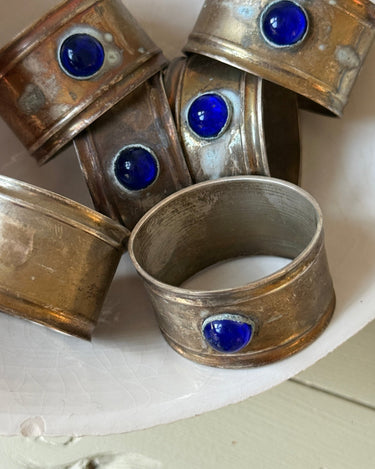 Set of 6 napkin rings - NEROLI