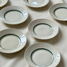 Side plates (9 pcs) - NEROLI