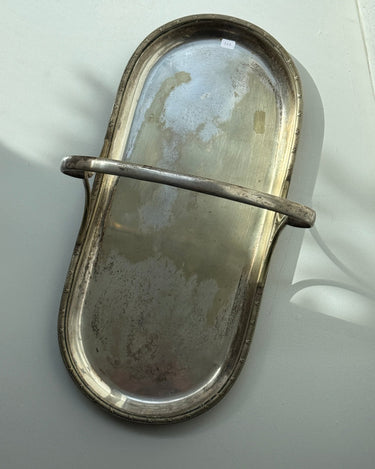 Silver plated basket - NEROLI