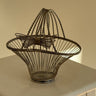 Silver plated basket - NEROLI