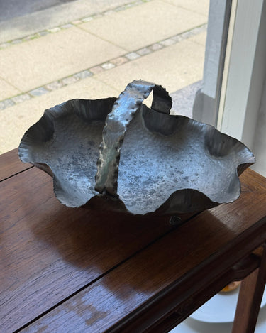 Silver plated basket - NEROLI