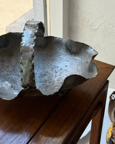 Silver plated basket - NEROLI