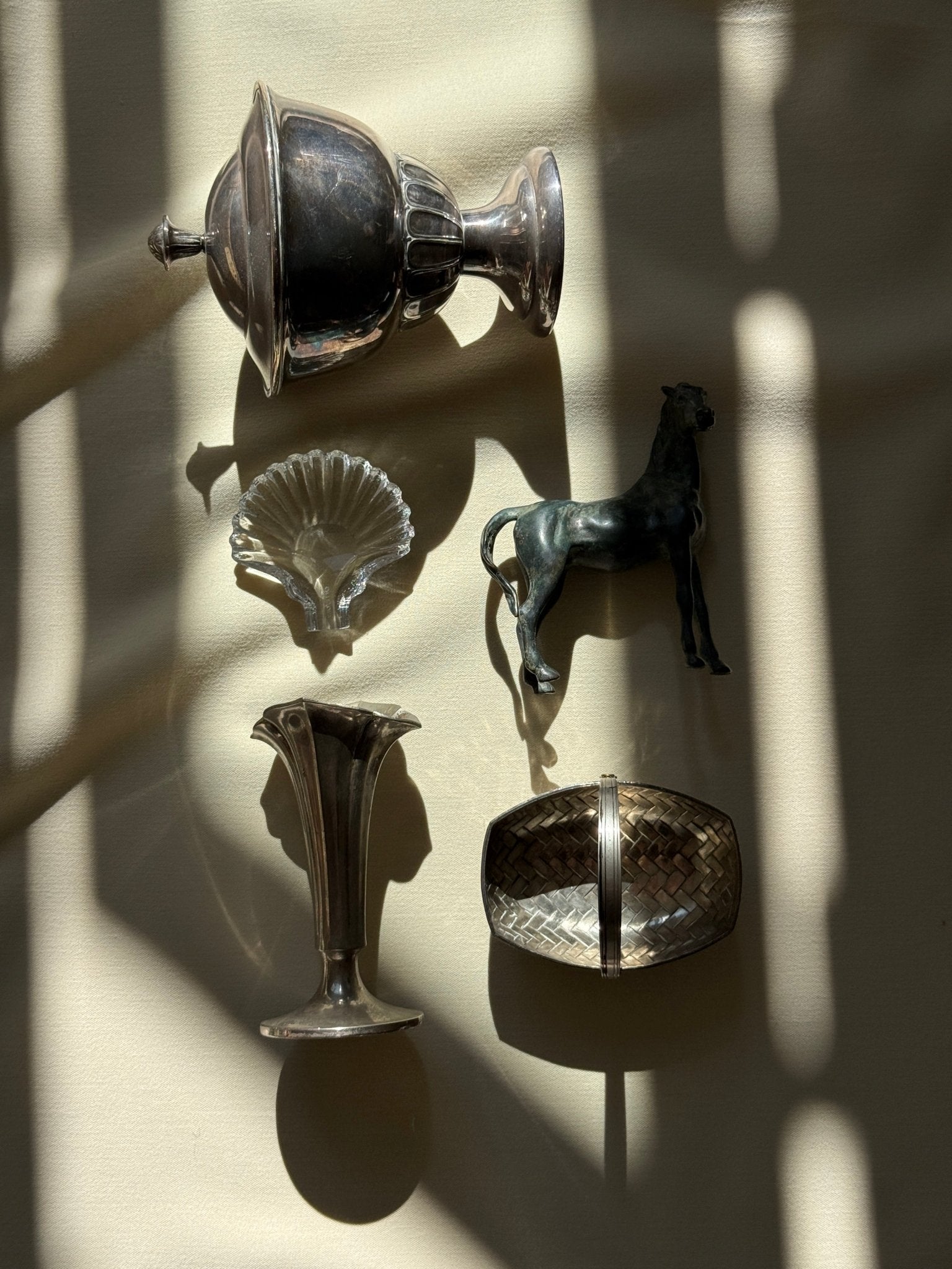 Silver plated bonbonniere - NEROLI