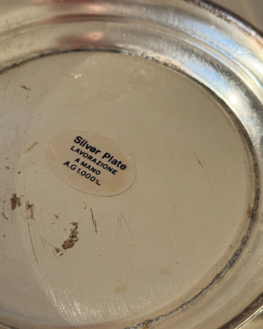 Silver plated bonbonniere - NEROLI