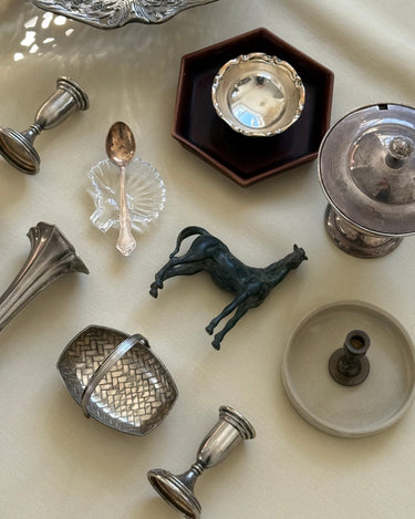 Silver plated bonbonniere - NEROLI
