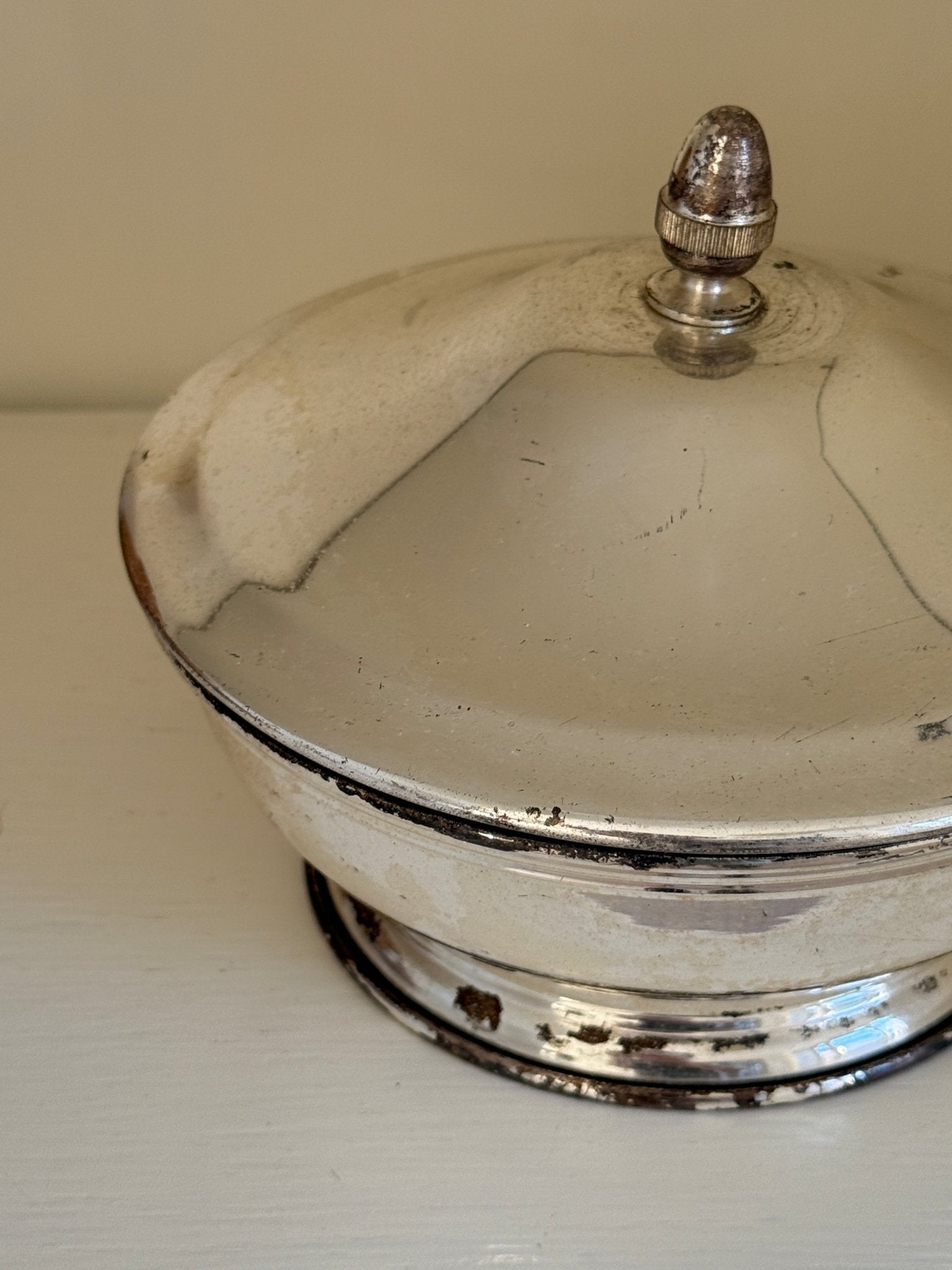 Silver plated bonbonniere - NEROLI