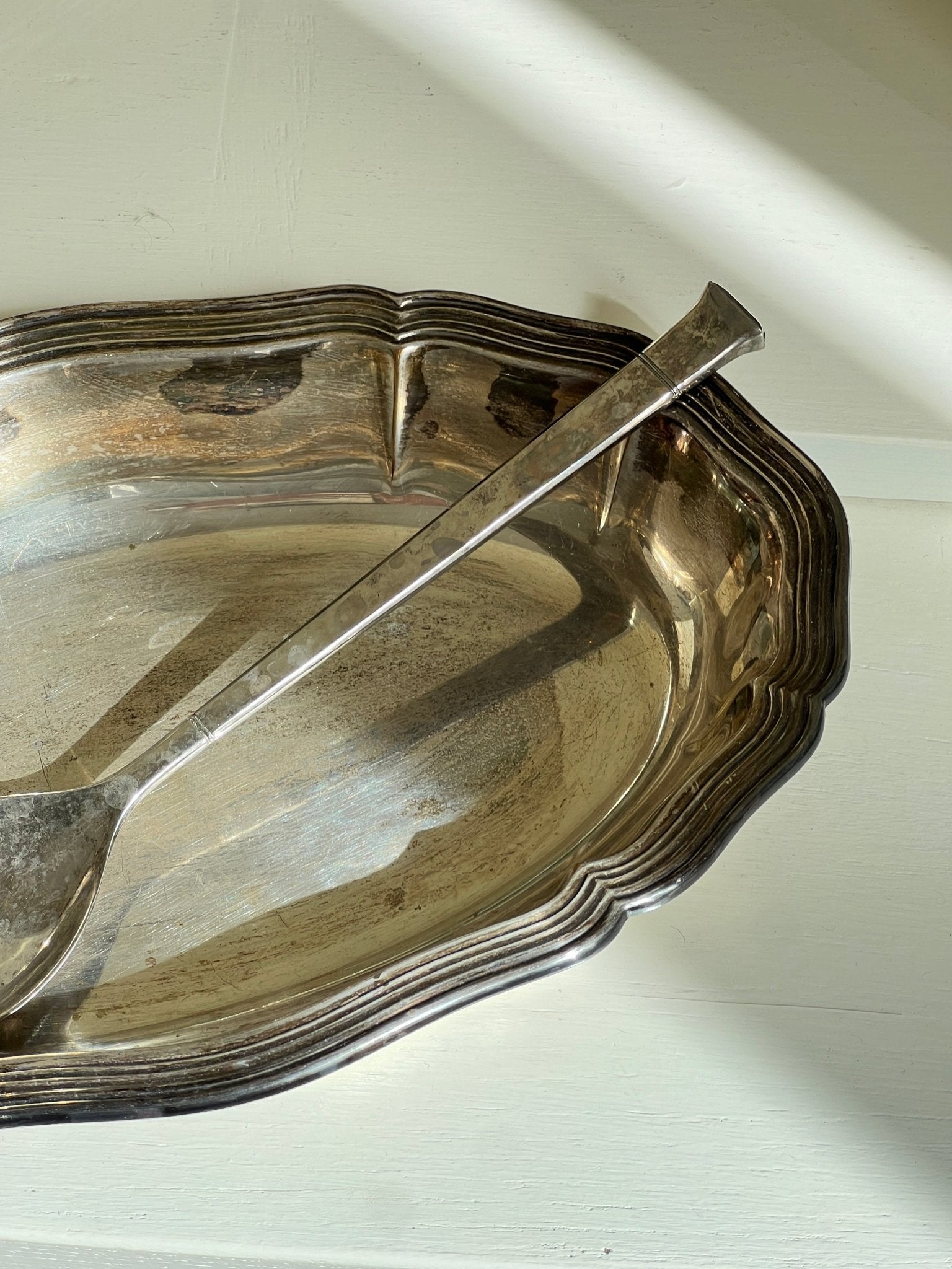 Silver plated bowl - NEROLI