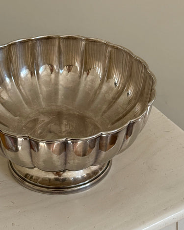 Silver plated bowl - NEROLI