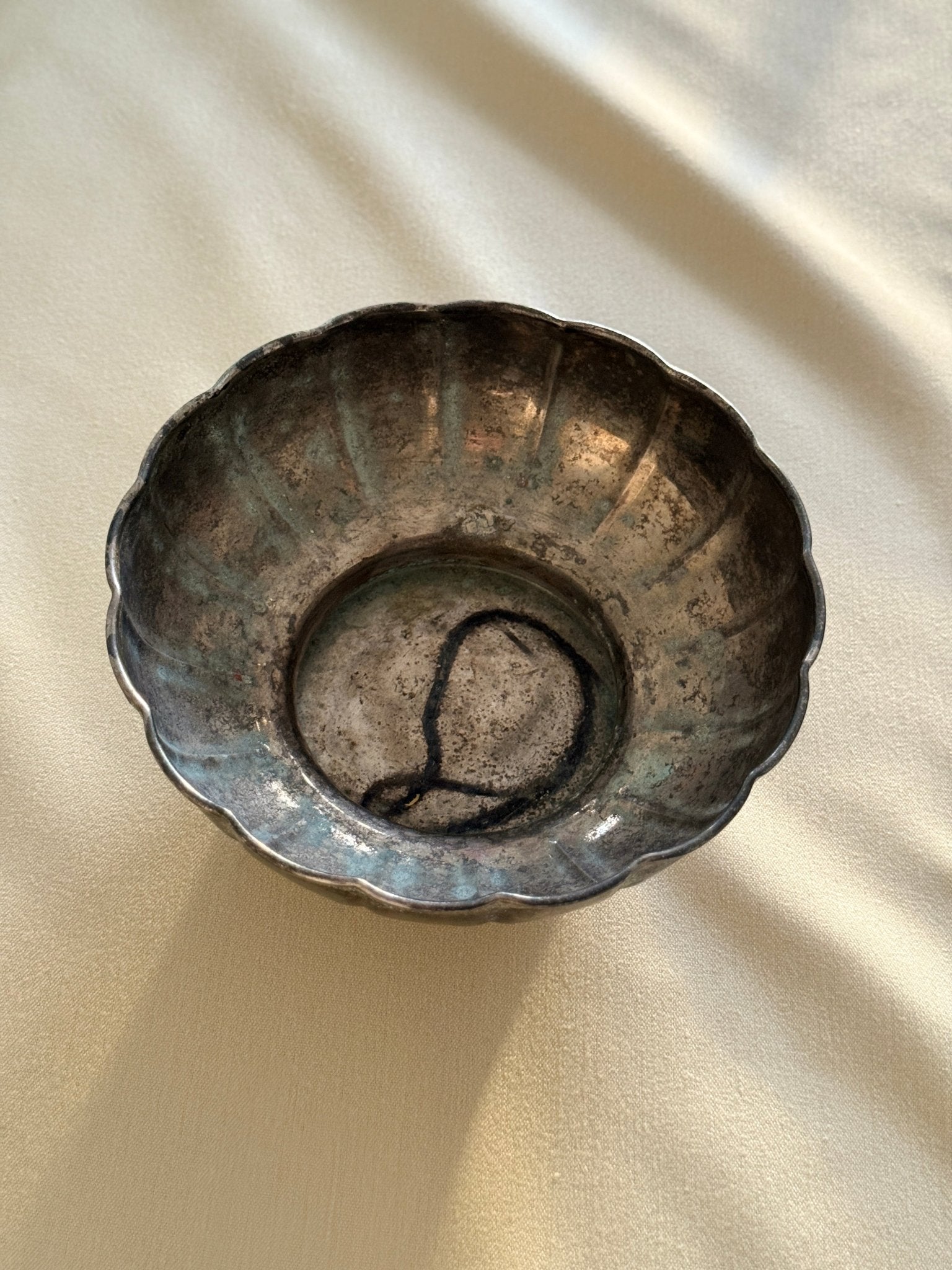 Silver plated bowl - NEROLI