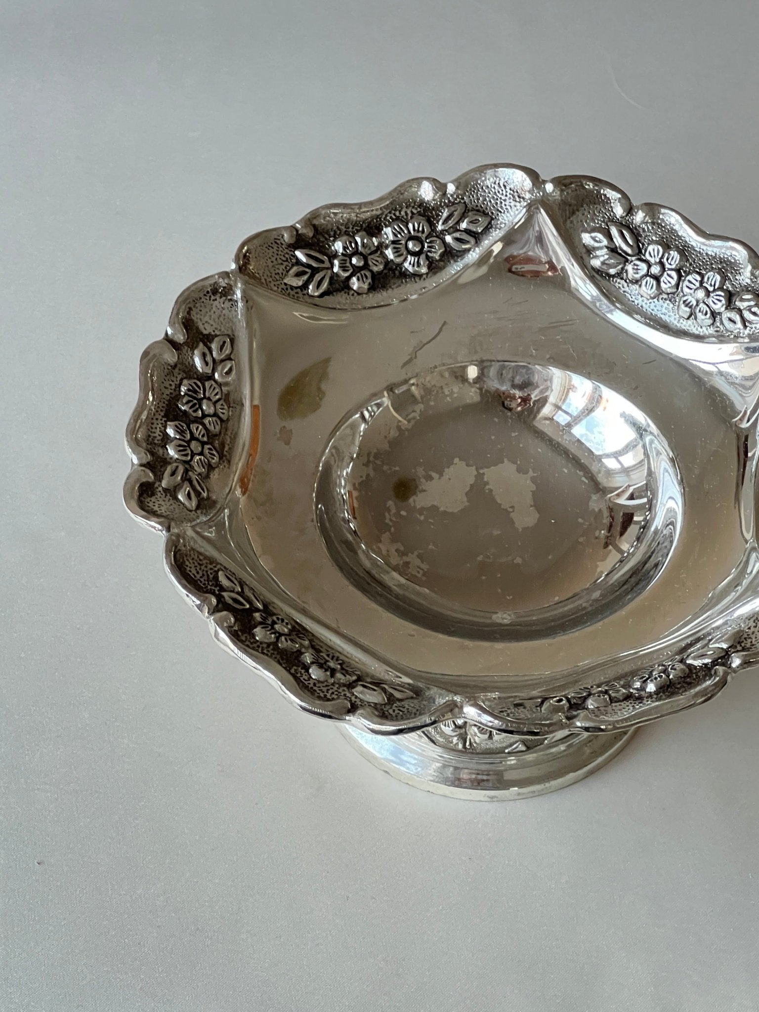 Silver plated bowl - NEROLI