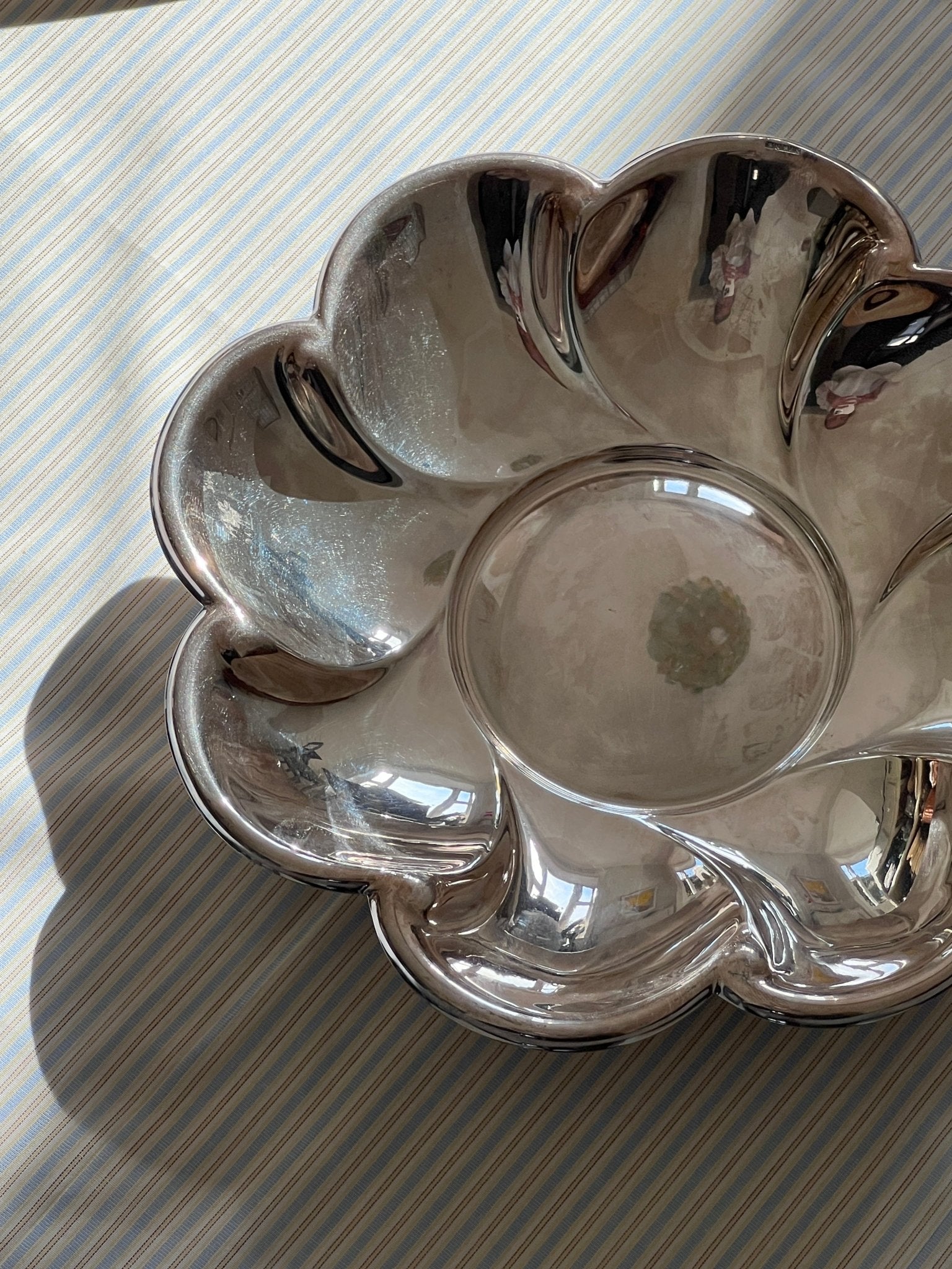 Silver plated bowl - NEROLI