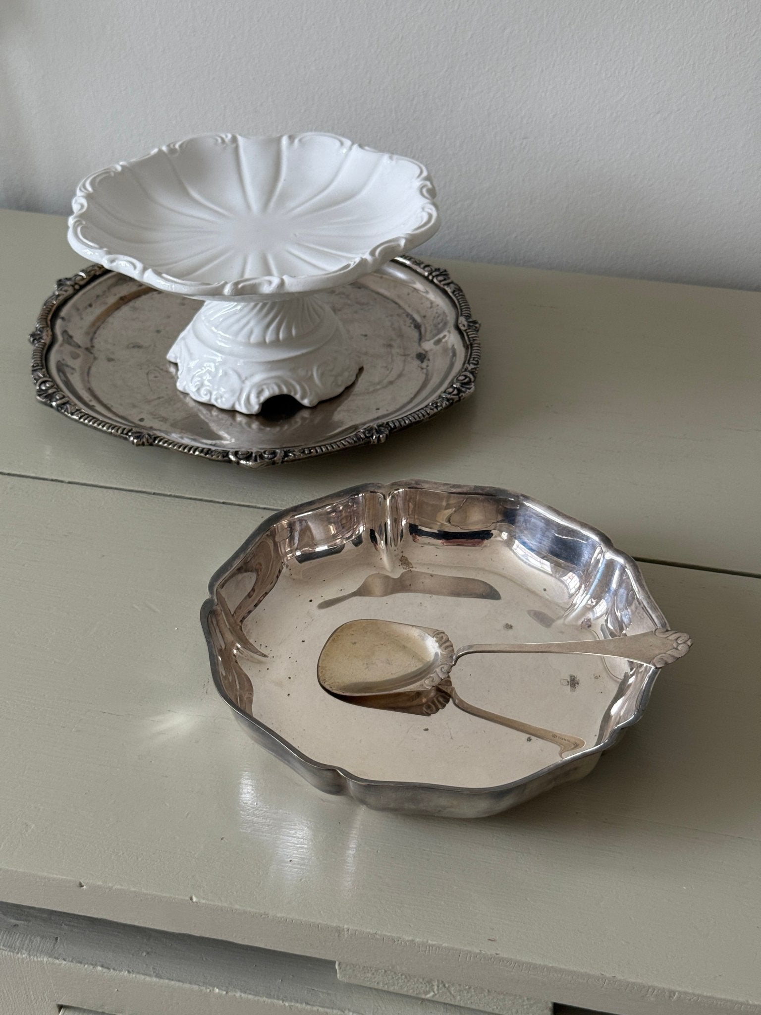 Silver plated bowl - NEROLI