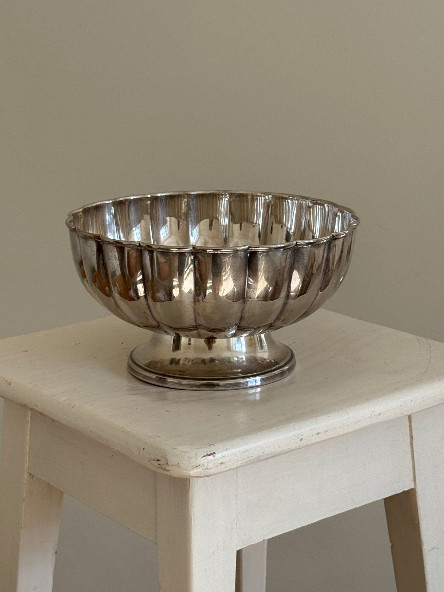 Silver plated bowl - NEROLI