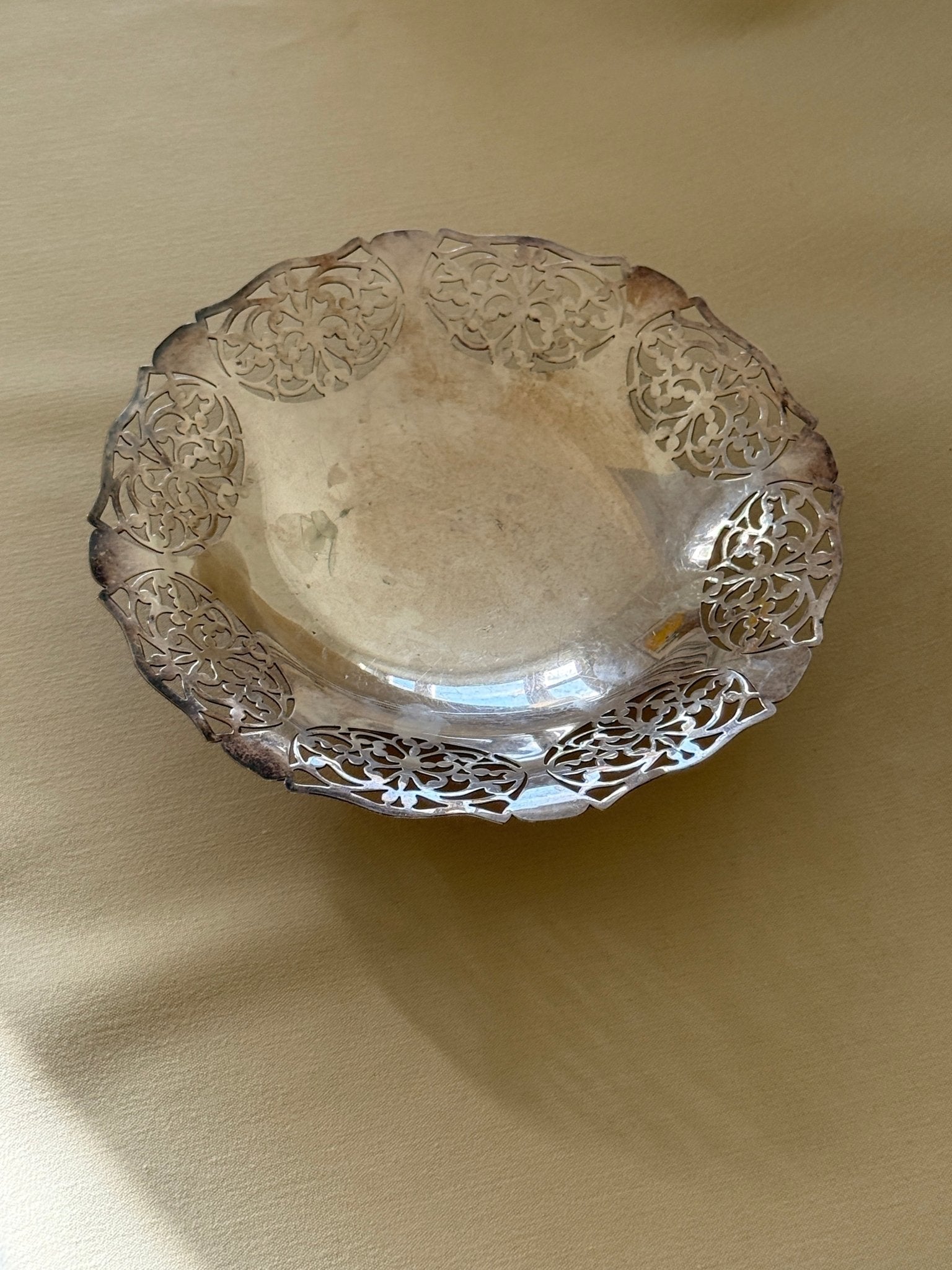 Silver plated bowl - NEROLI