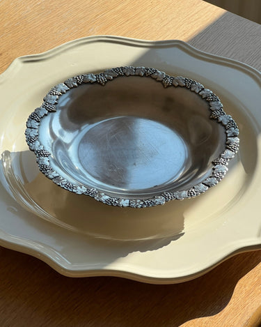 Silver plated bowl - NEROLI