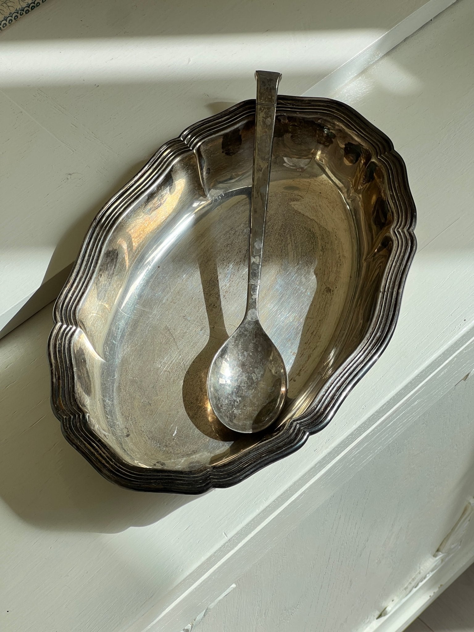 Silver plated bowl - NEROLI