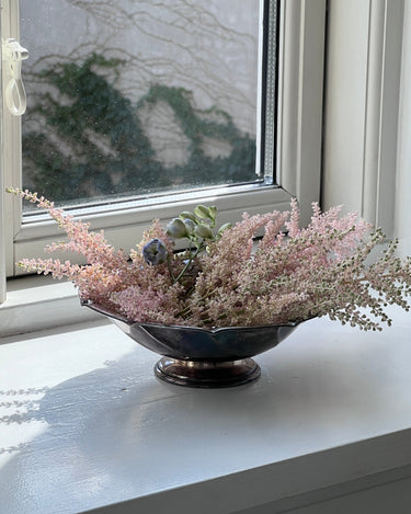 Silver plated bowl - NEROLI