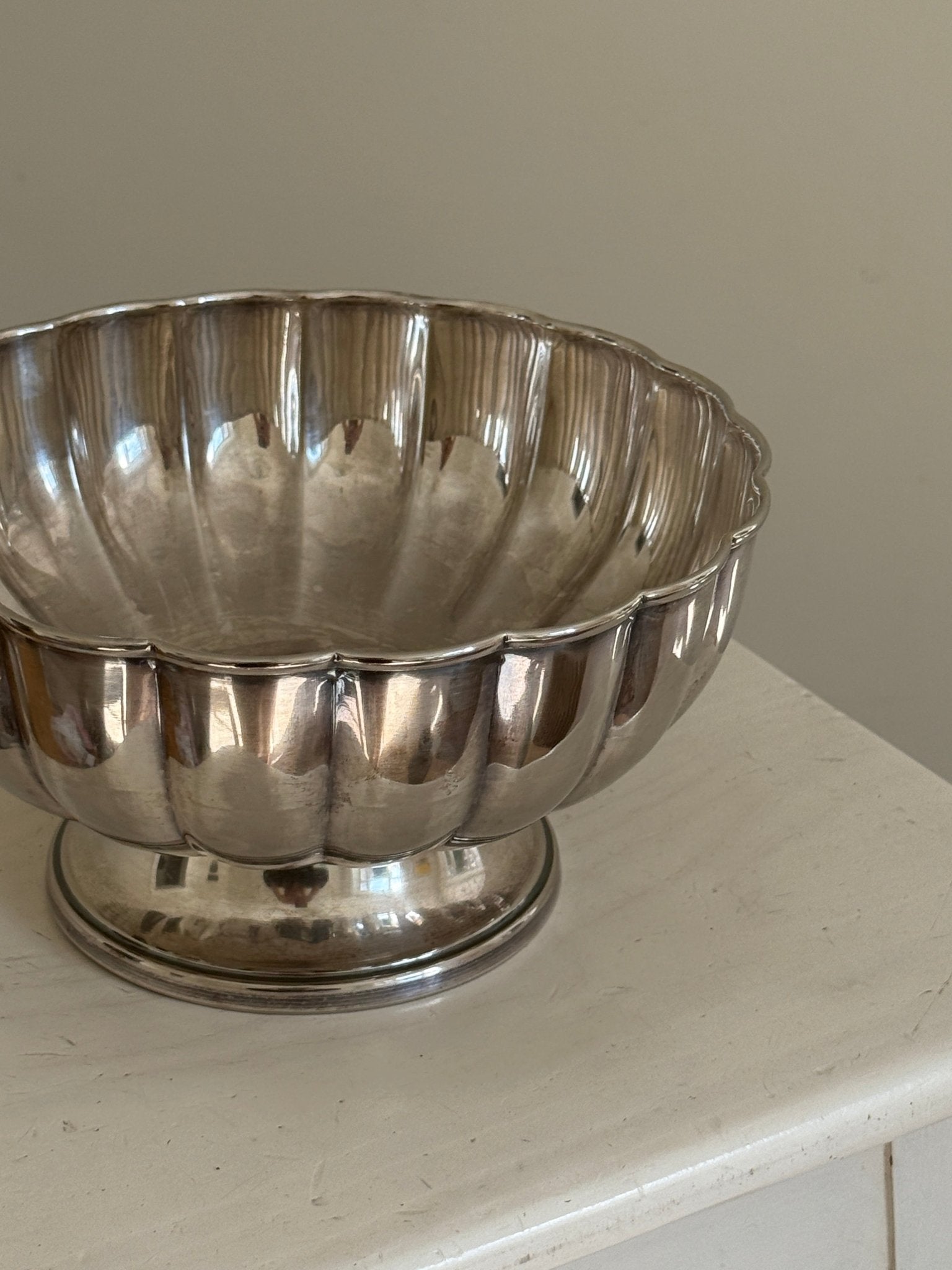Silver plated bowl - NEROLI