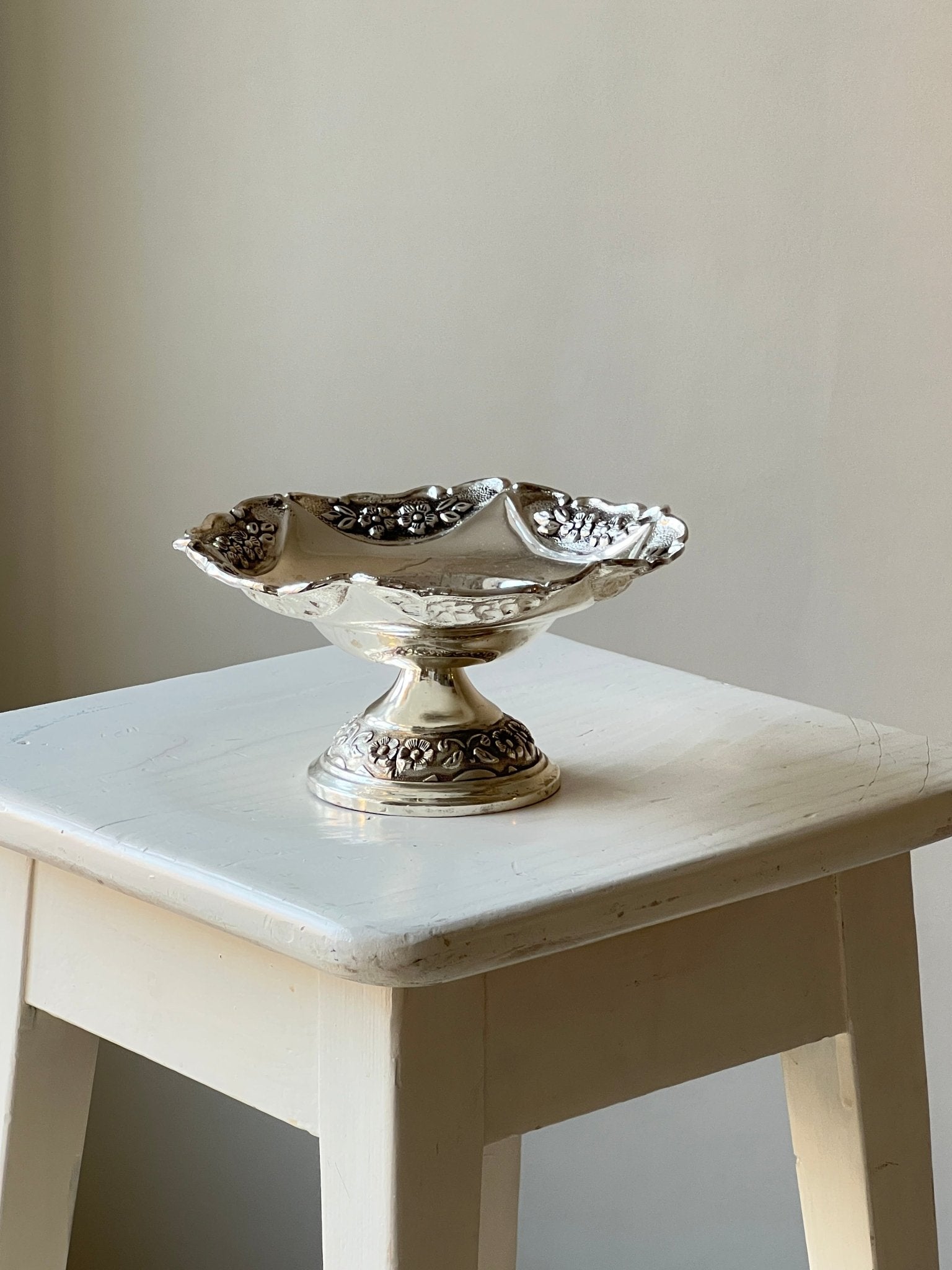 Silver plated bowl - NEROLI