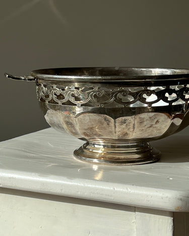 Silver plated bowl - NEROLI