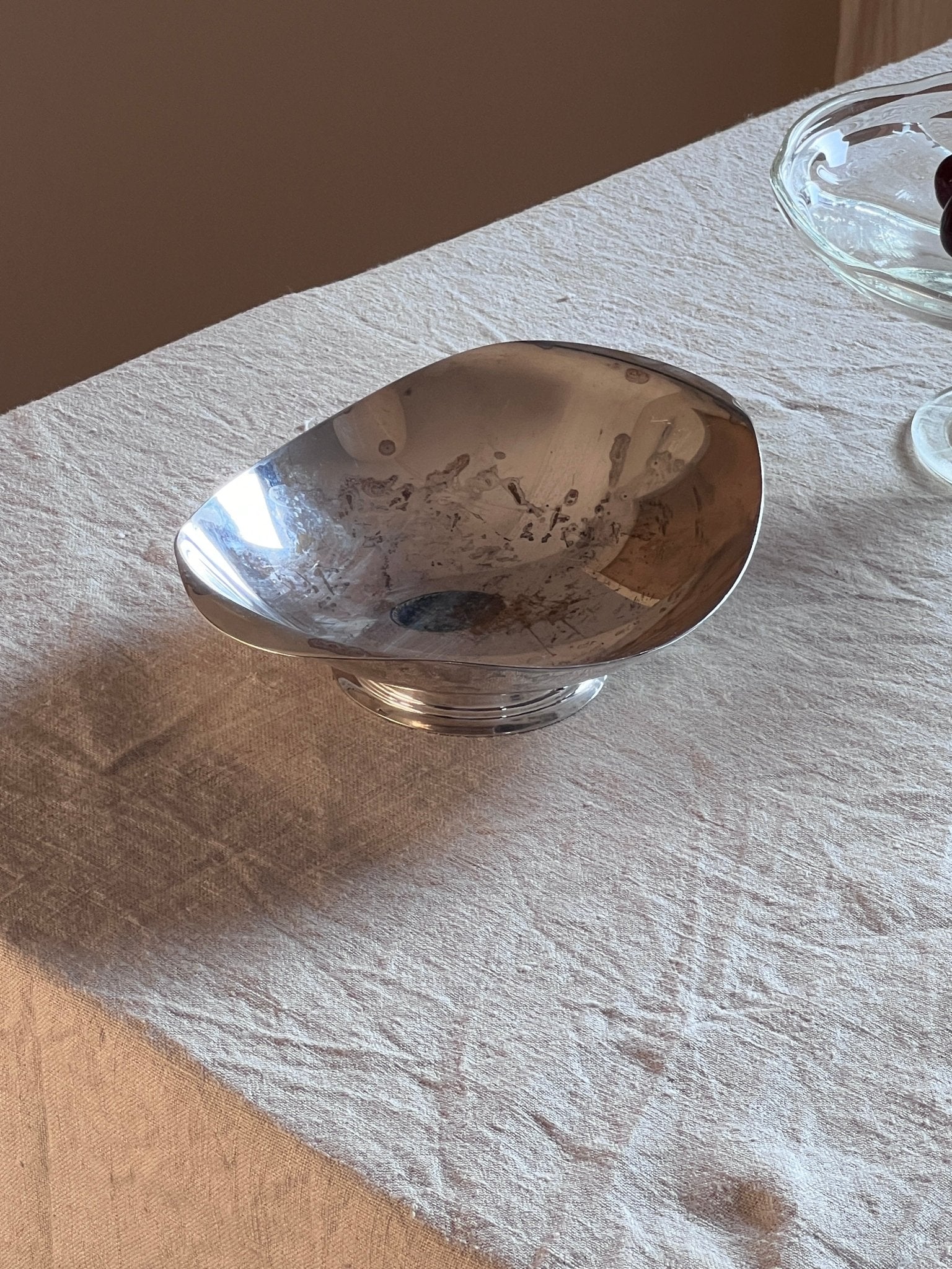 Silver plated bowl - NEROLI
