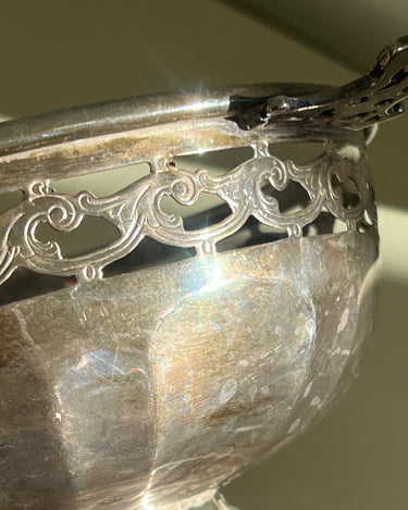 Silver plated bowl - NEROLI