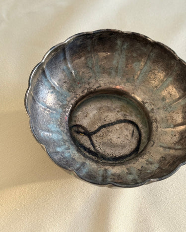 Silver plated bowl - NEROLI