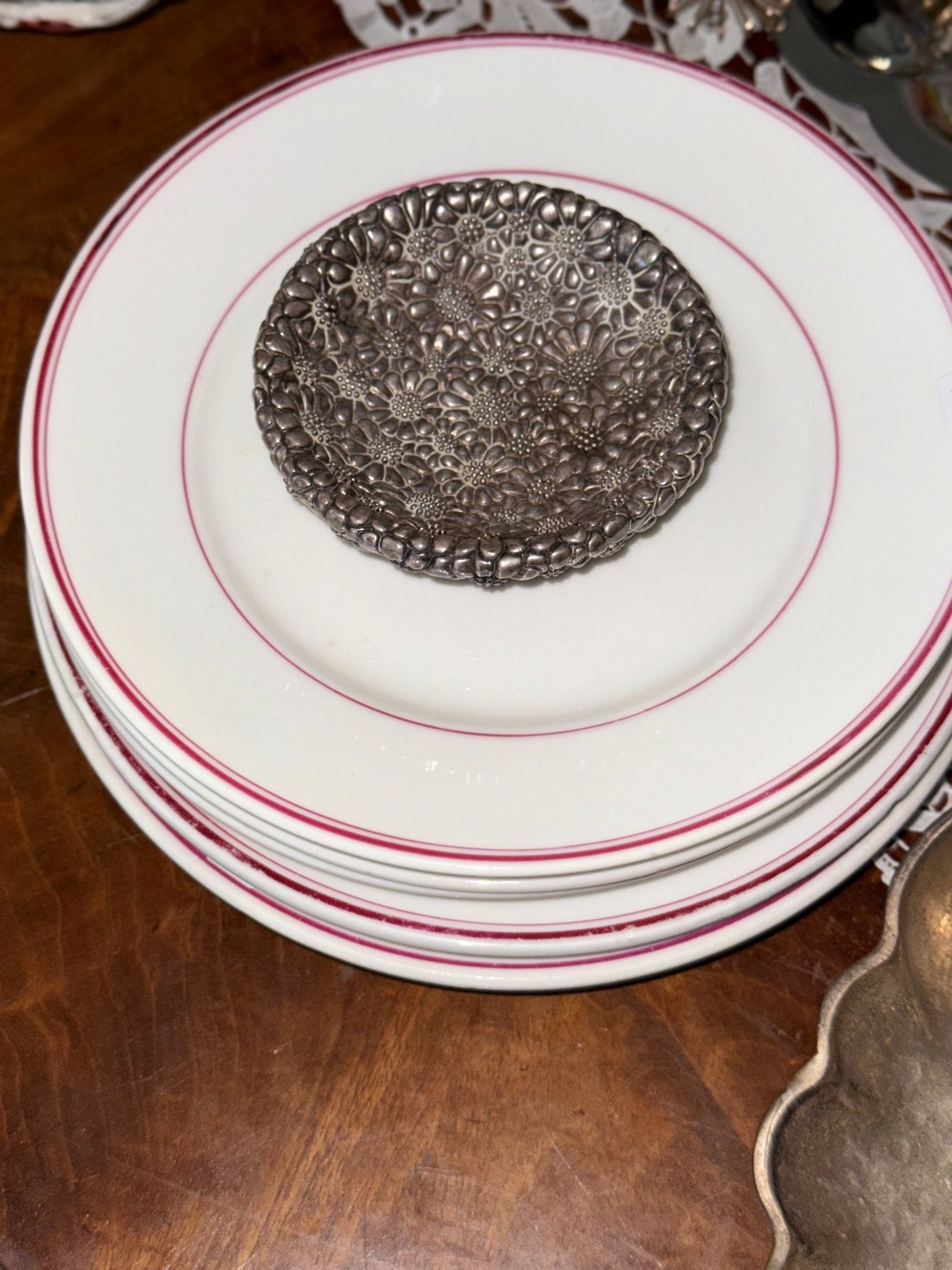 Silver plated bowl - NEROLI