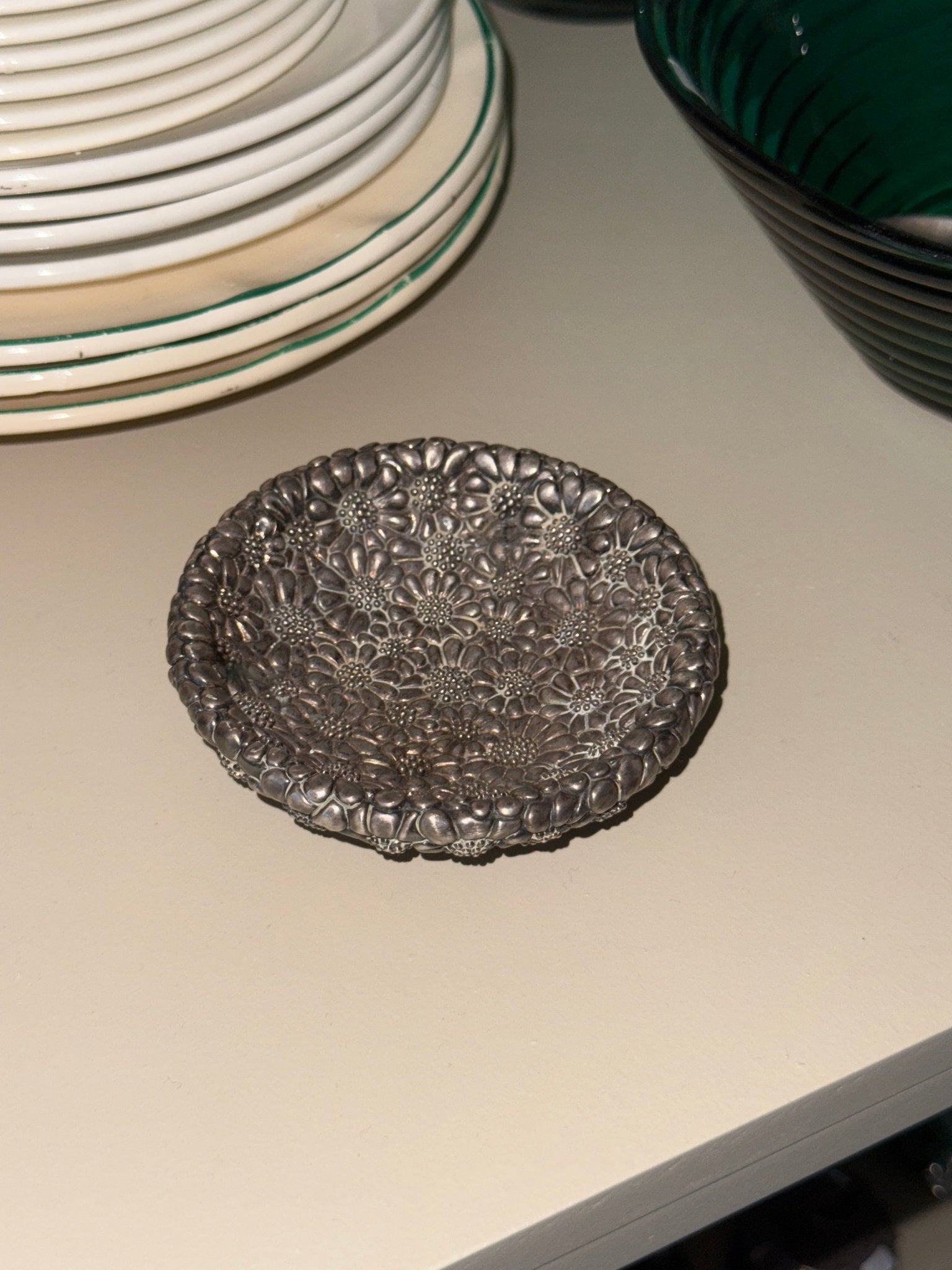 Silver plated bowl - NEROLI