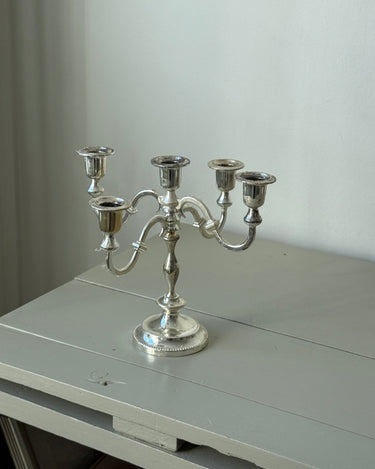 Silver plated candelabra - NEROLI