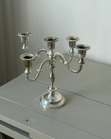 Silver plated candelabra - NEROLI