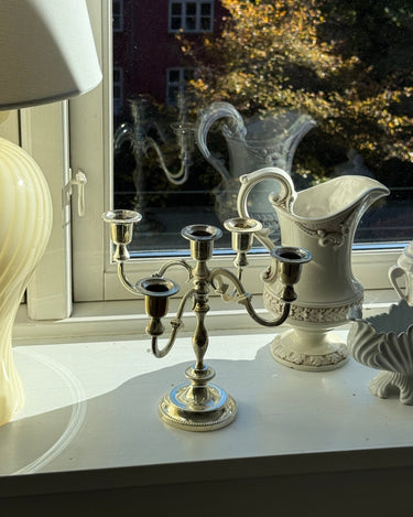 Silver plated candelabra - NEROLI