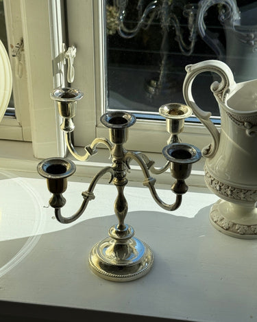 Silver plated candelabra - NEROLI